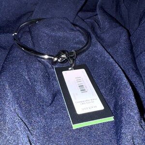 NWT SILVER KATE SPADE KNOT BRACELET